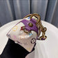 LOUIS VUITTON Limited Edition baby Purple Alligator White Monogram Multicolor Marilyn Bag