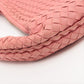 Pre-Owned Bottega Veneta Intrecciato Leather Shoulder bag Pink