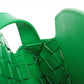 Pre-Owned Bottega Veneta Intrecciato Patent Leather Shoulder bag Green