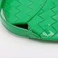 Pre-Owned Bottega Veneta Intrecciato Patent Leather Shoulder bag Green