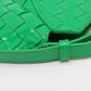 Pre-Owned Bottega Veneta Intrecciato Patent Leather Shoulder bag Green