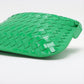 Pre-Owned Bottega Veneta Intrecciato Patent Leather Shoulder bag Green