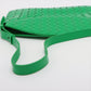 Pre-Owned Bottega Veneta Intrecciato Patent Leather Shoulder bag Green