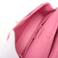 Pre-Owned Chanel Matelasse Caviarskin Double flap Double chain bag Pink Gold Metal Medium