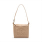 Pre-Owned Chanel Vintage Chocolate Bar Lambskin One shoulder bag Gold Metal