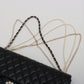Pre-Owned Chanel Matelasse Lambskin Chain shoulder bag Pearl Black Gold Metal