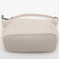 Pre-Owned Bottega Veneta Intrecciato Leather Shoulder bag White
