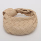 Pre-Owned Bottega Veneta Intrecciato Candy Jodi Leather Hand bag Beige