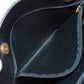 Pre-Owned Chanel Coco Mark Vintage Tortoiseshell Lambskin Chain Shoulder Bag Black Gold Metal