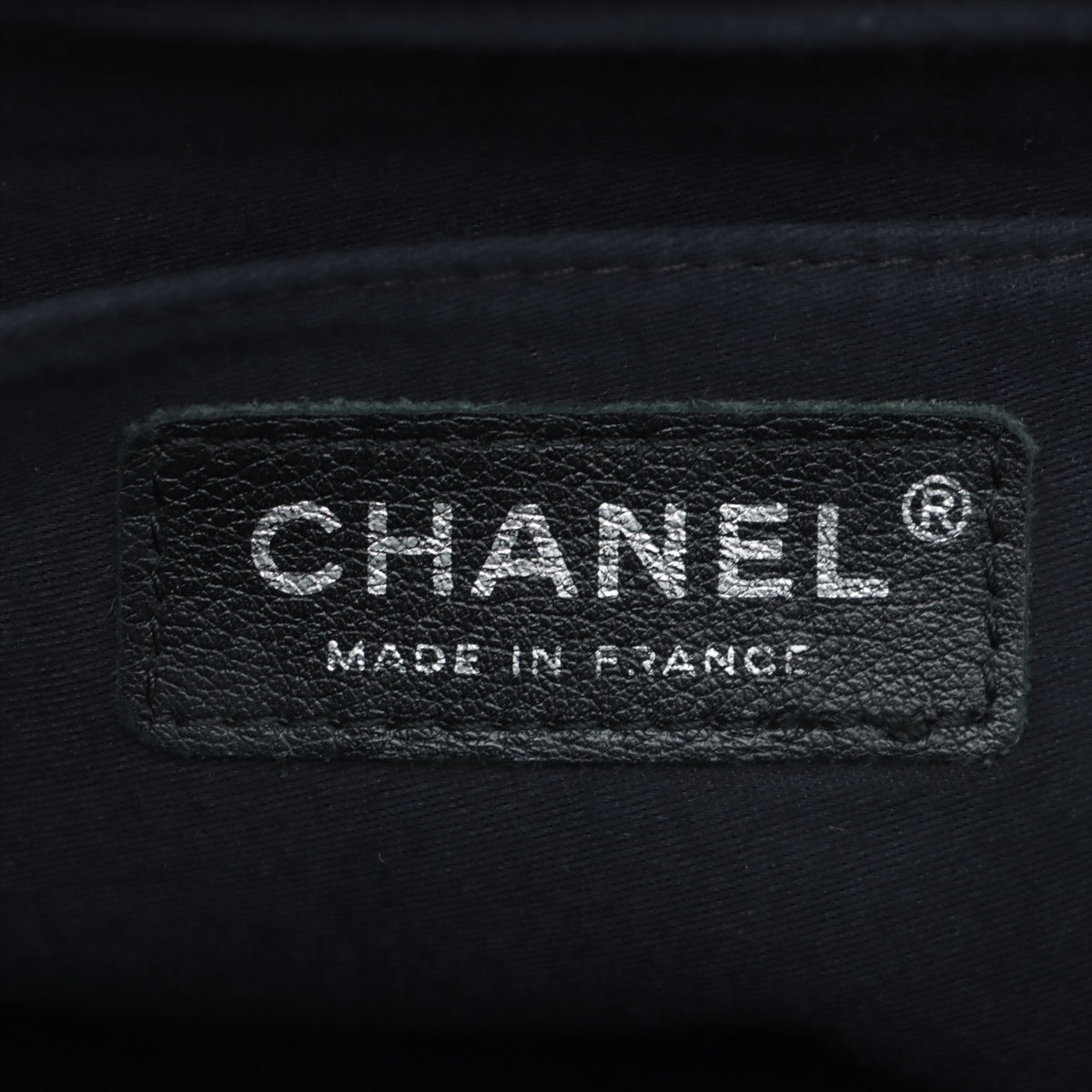 Pre-Owned Chanel  25 Denim × Patent Coco Mark Patchwork Small  Single Flap Double Chain Bag Blue Silver Metal - Classic Charmers