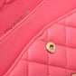 Chanel Classic Flap 25CM  Pink Quilted Lambskin with Charms
