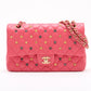 Chanel Classic Flap Medium Pink Caviar Leather with Embellished Quilting