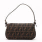 Fendi Zucca Baguette Shoulder Bag – Brown Canvas