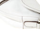 Dior white vintage Silver hardware saddle bag