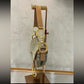 Pre-Owned Christian Dior vintage canvas green saddle bag