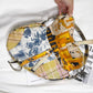 Dior Vintage Orange Printed Limted edition john galliano saddle bag